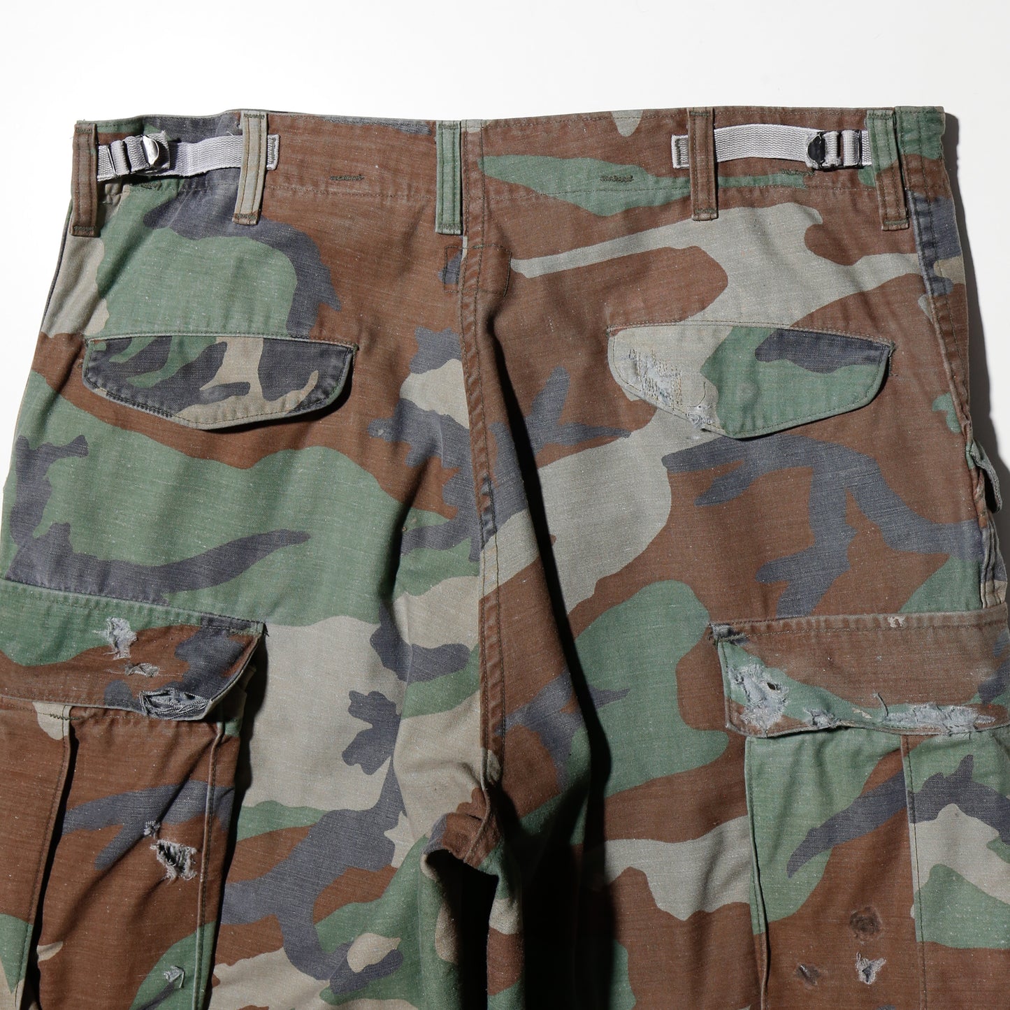 vintage us army m-65 crash/repaired field trousers