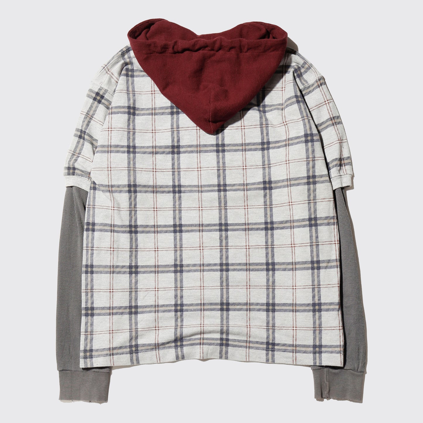 *one-off hybrid check hoodie