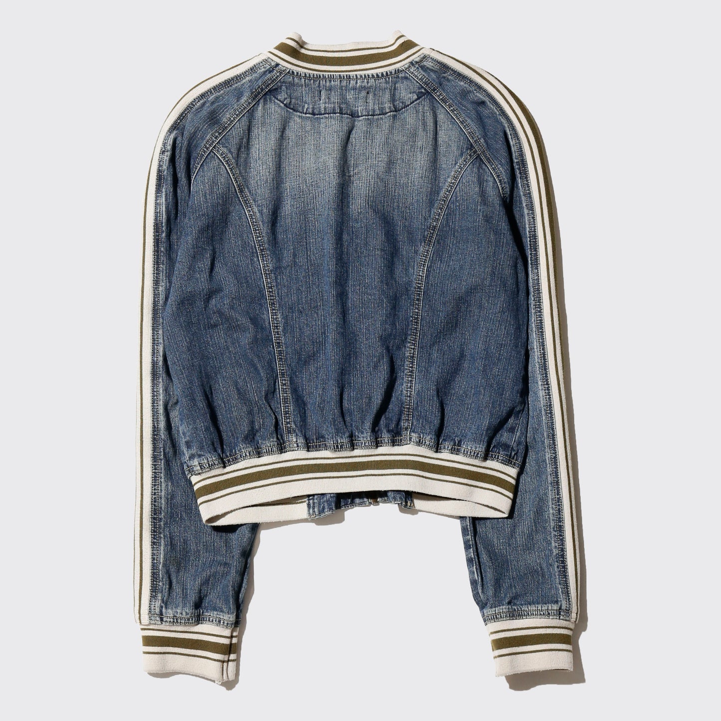 vintage crown line demim jacket