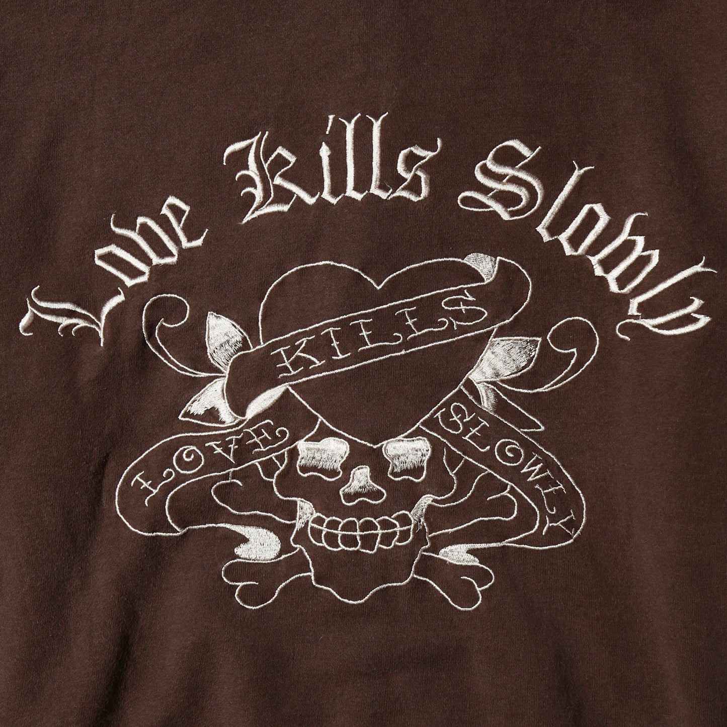vintage tatoo zip hoodie