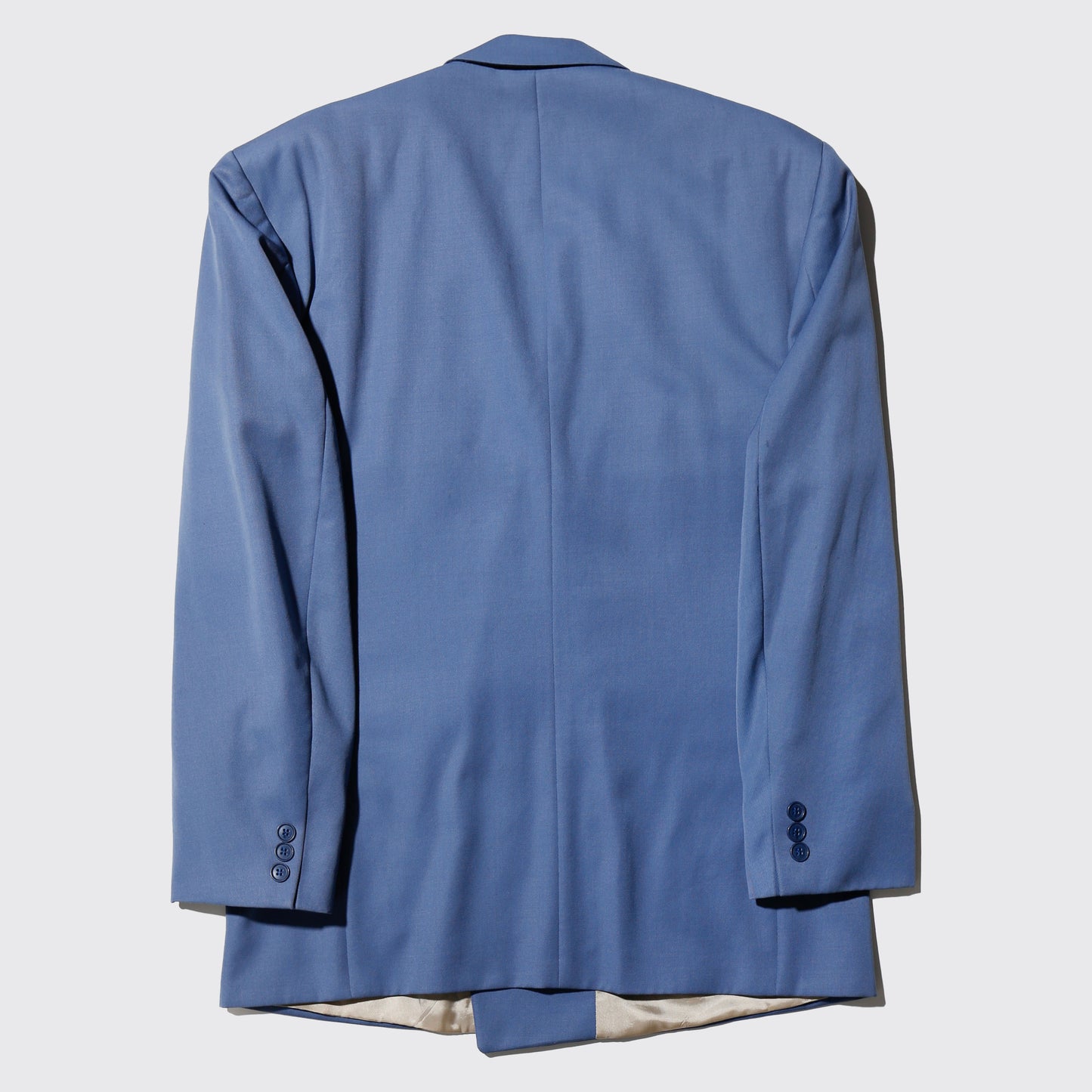 vintage gabardine double breasted tailored jacket