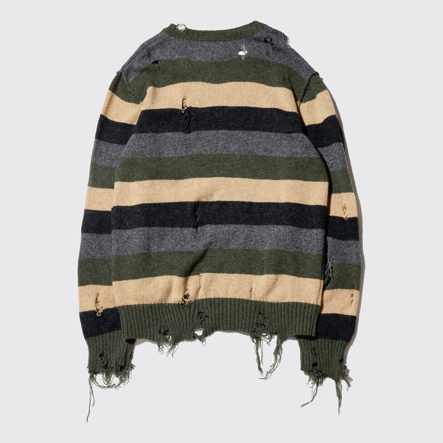 *one-off broken border sweater