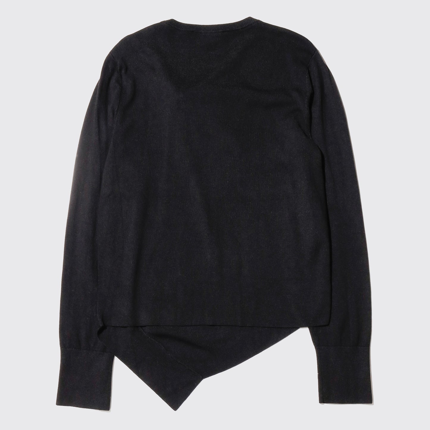 vintage donna karan twisted asymmetry cut sew