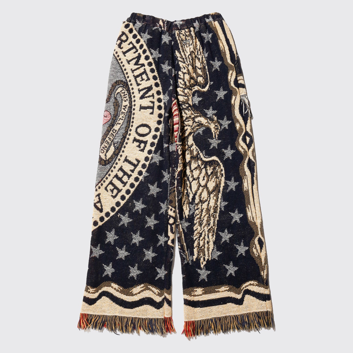 *one-off rug wide trousers