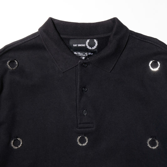 Fred Perry x Raf Simons multi laurel polo sweat