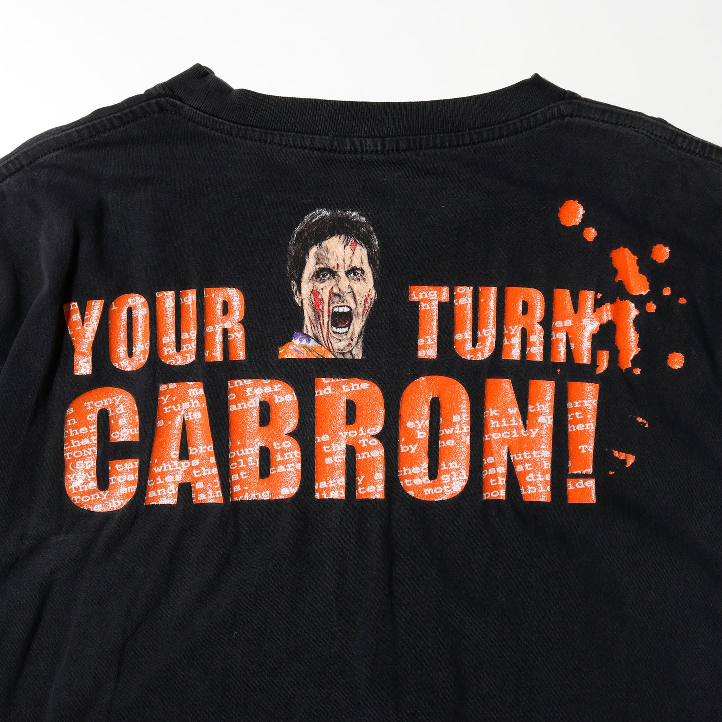 vintage 00's SCARFACE Tony Montana message loose t-shirt