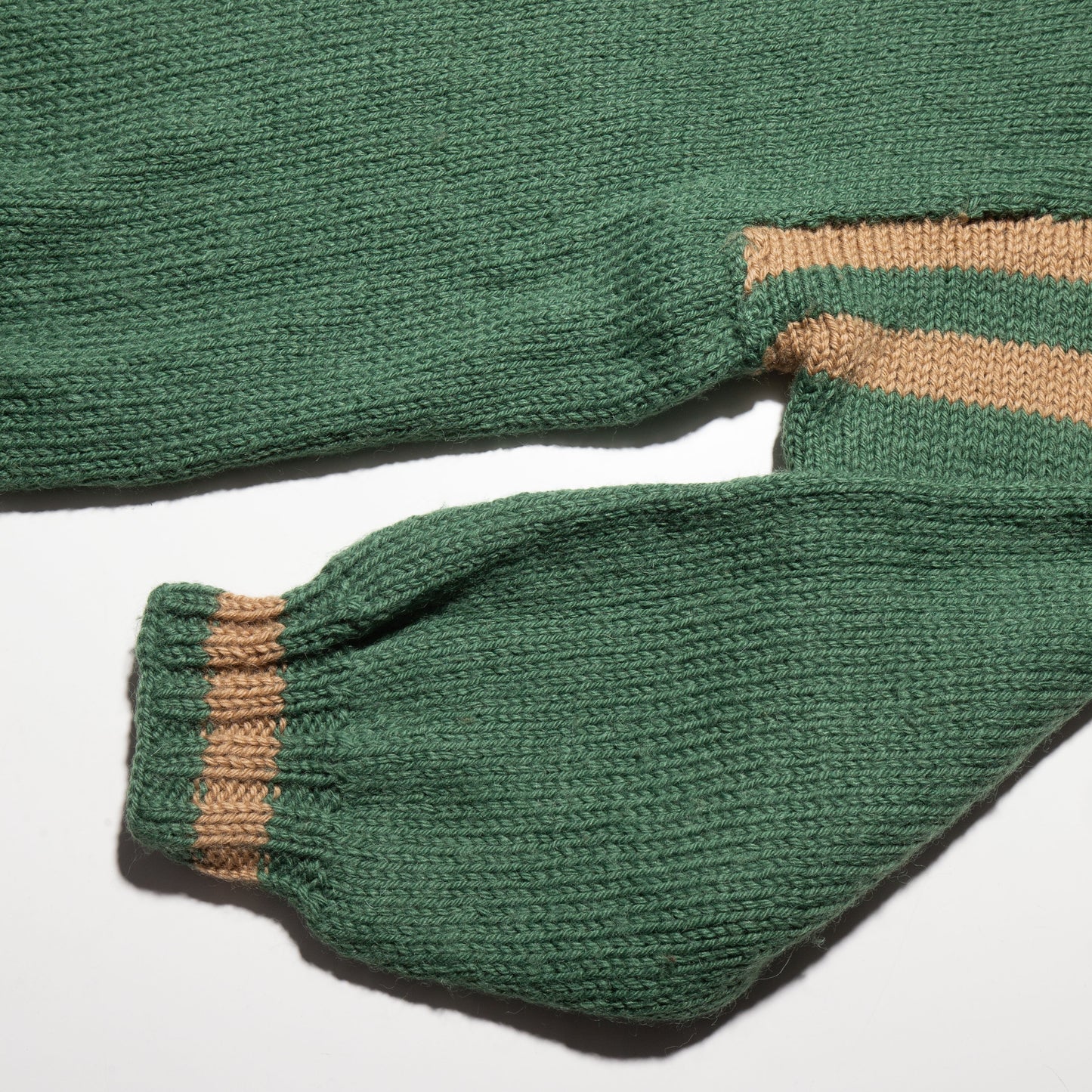 vintage zipped knit jacket