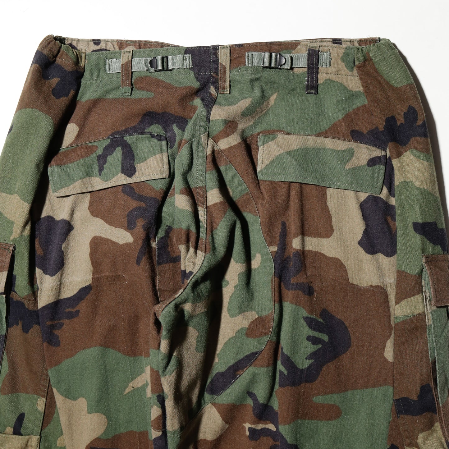 *one-off upside down wide cargo trousers