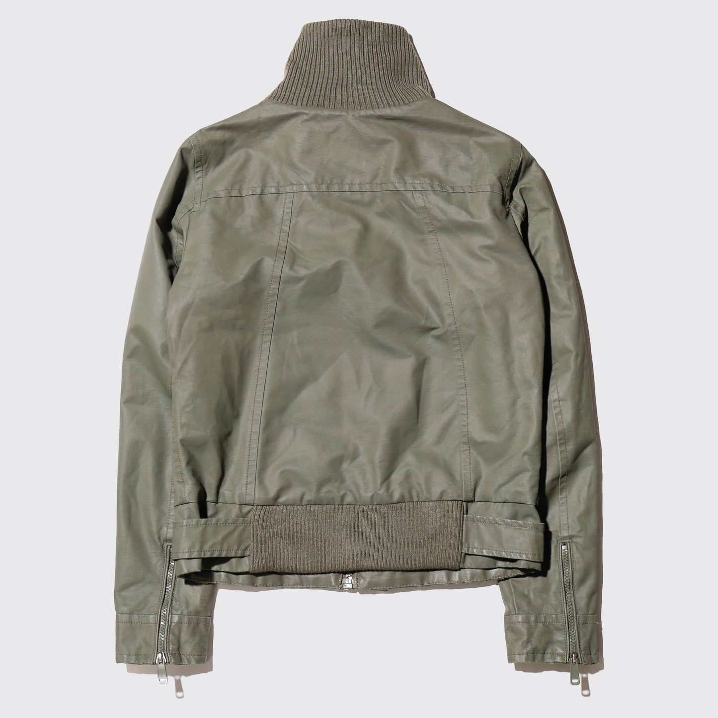 vintage diesel coating aviator jacket