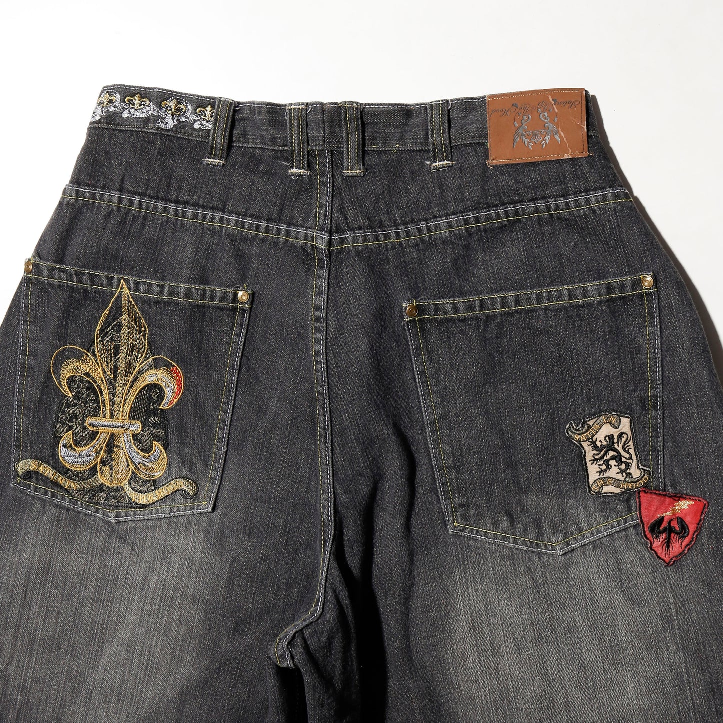 vintage denim bermuda shorts *resized