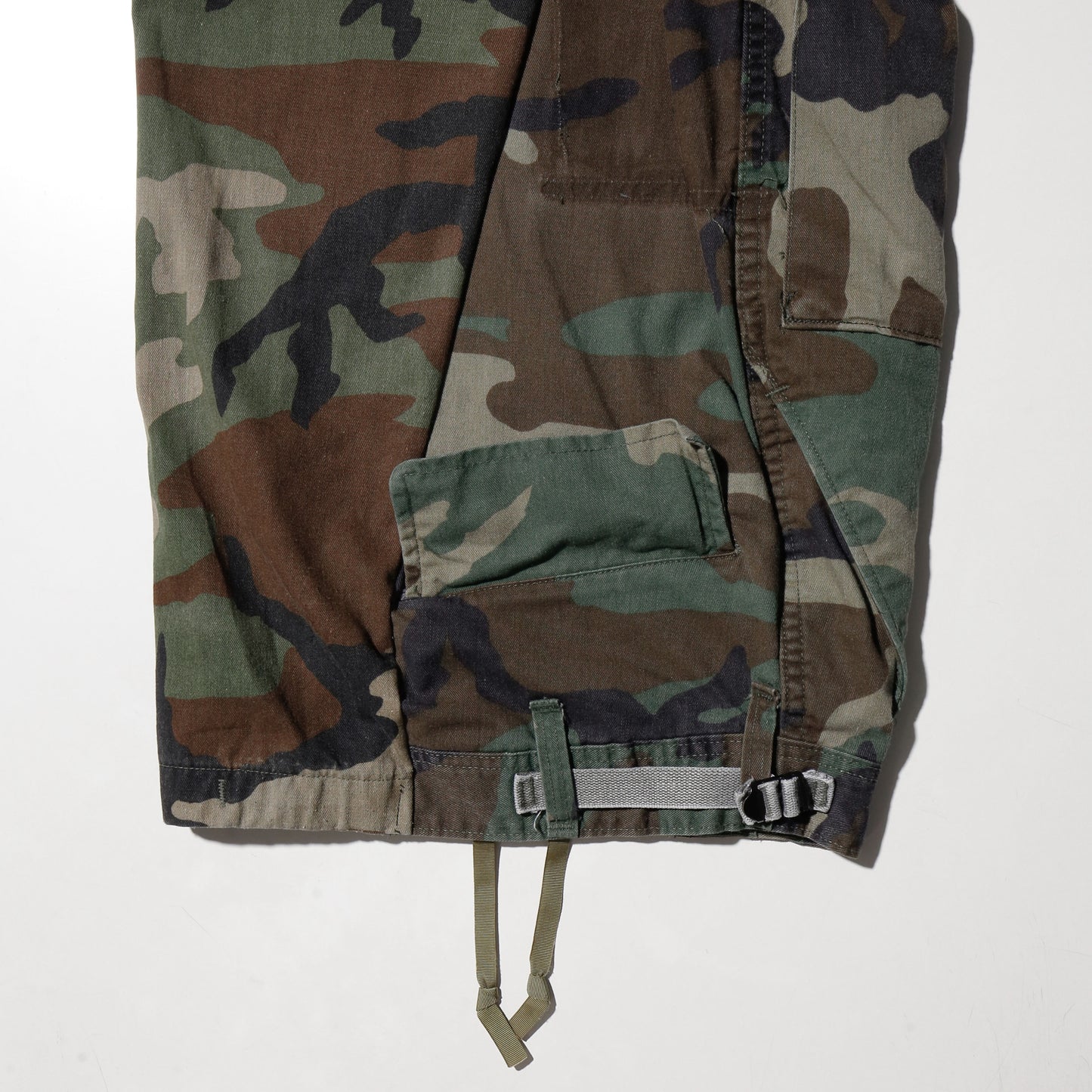*one-off upside down wide cargo trousers