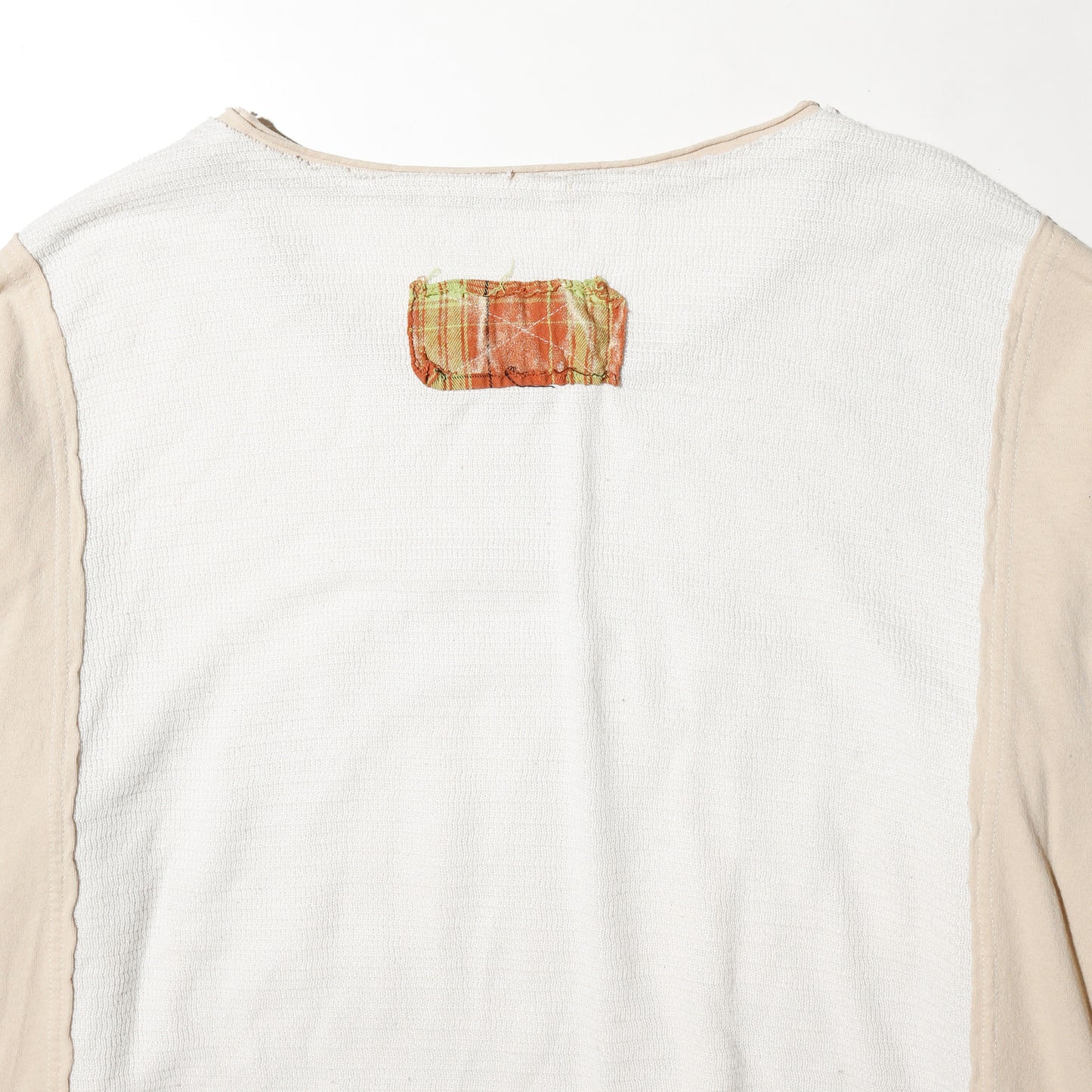 vintage cropped peace l/s cut sew