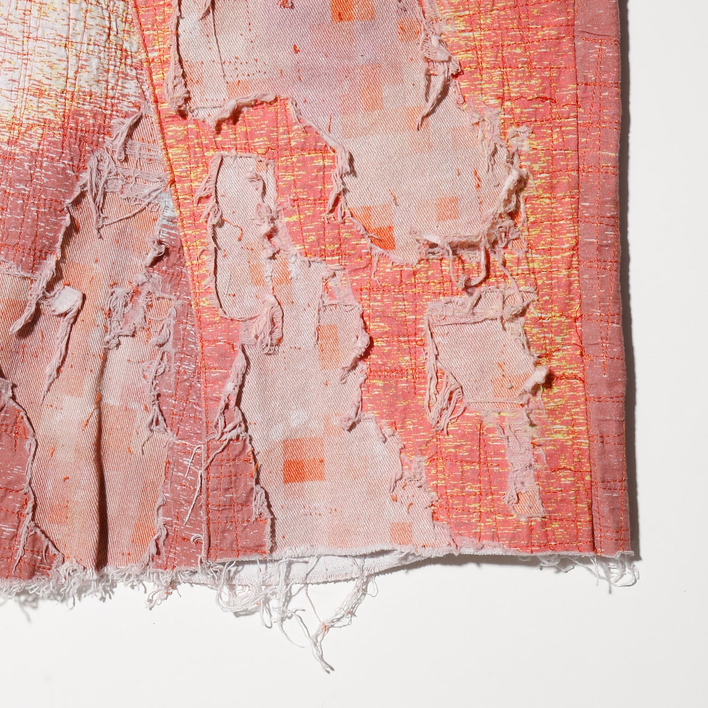 vintage distressed baggy shorts