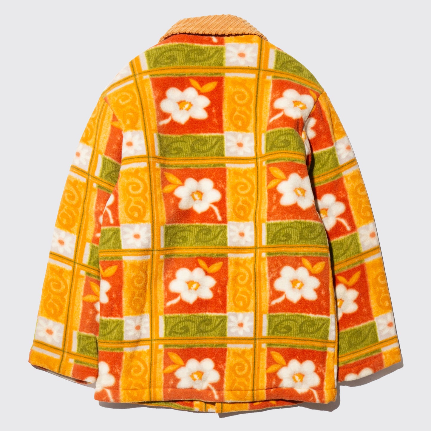 vintage flower blanket jacket