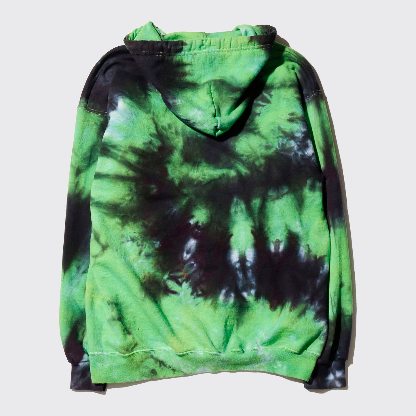 *one-off "making bacon" hand screen hoodie