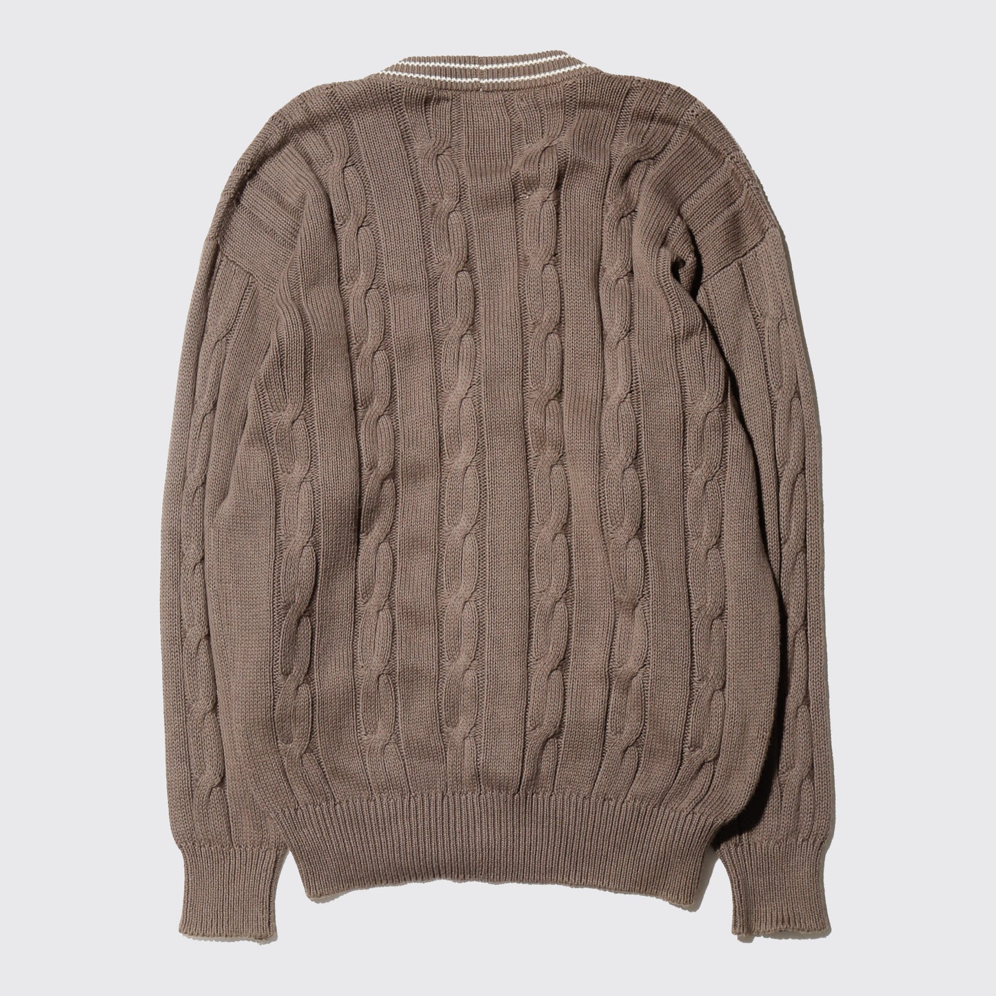 *one-off hand stitched cardigan, "teen smoker"