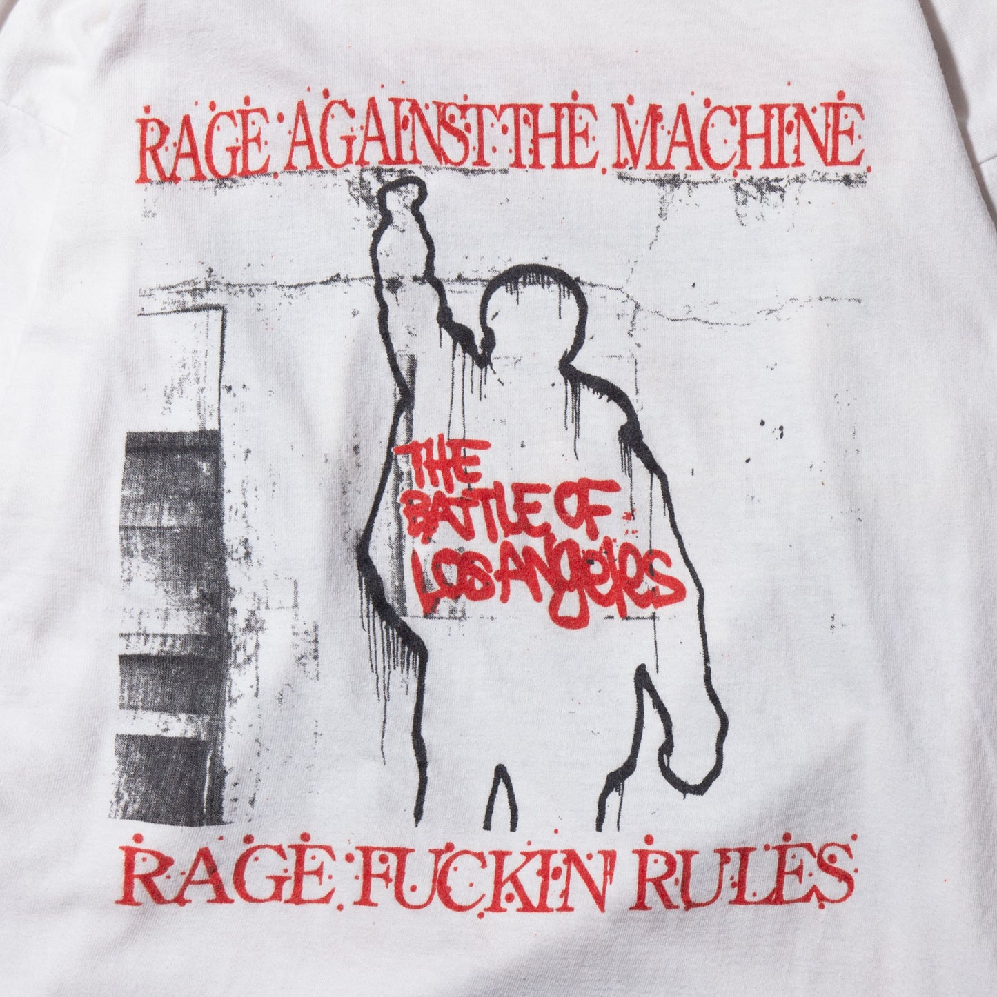 vintage 1999-00's Rage Against the Machine Battle of Los Angeles tour t-shirt