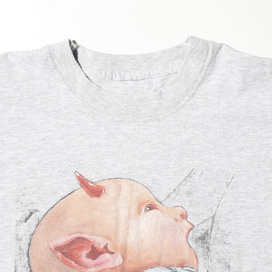 vintage 00's "jazz à vienne" devil baby t-shirt