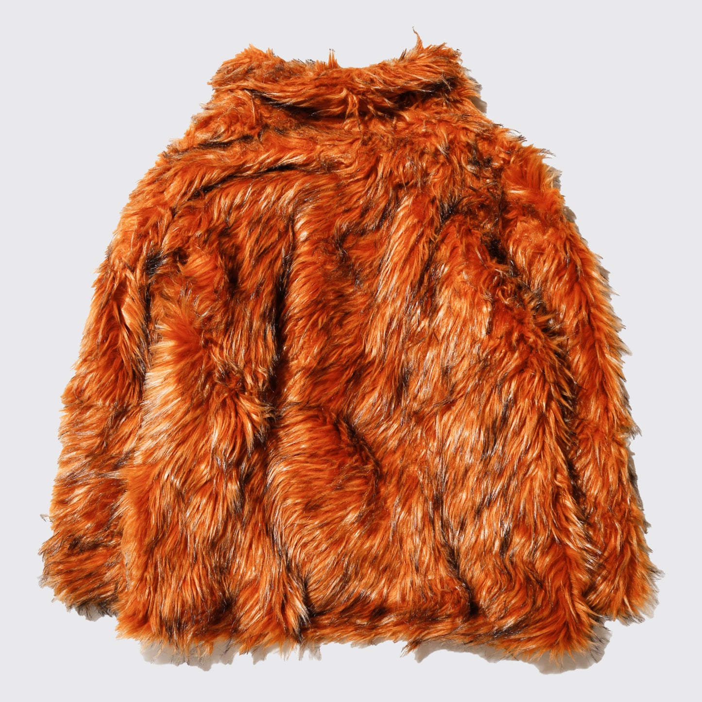 vintage tiger faux fur jacket