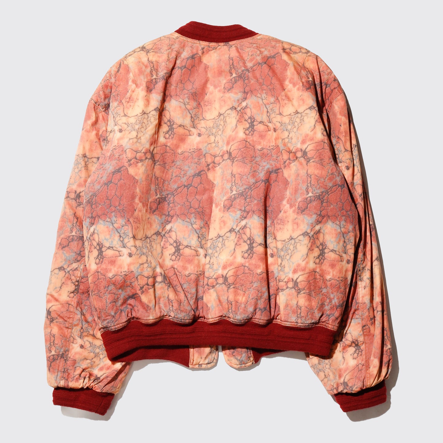 vintage psychedelic bomber jacket with kapper badge