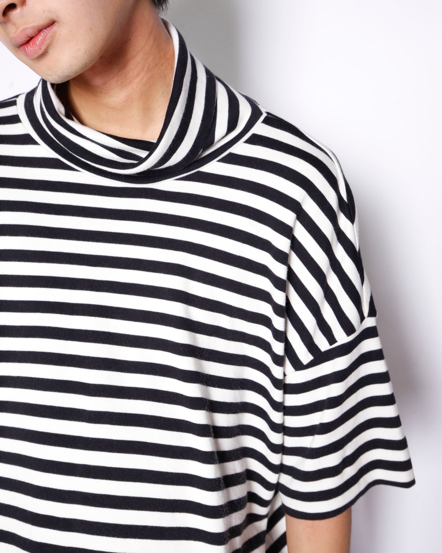vintage cowl neck border h/s