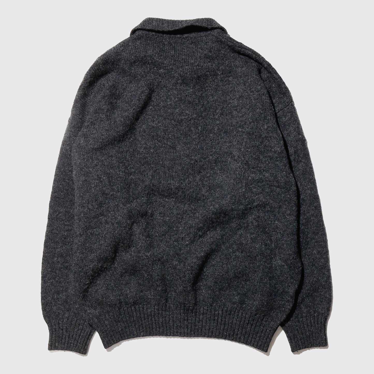 vintage 80's Burberrys wool polo sweater