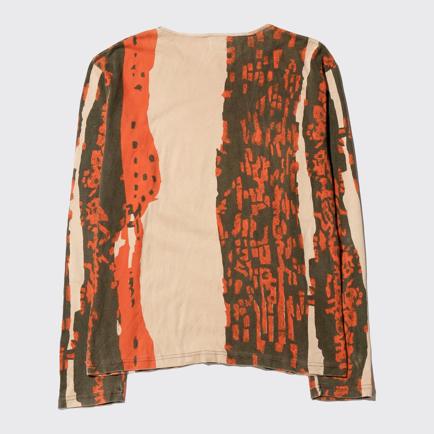 vintage psychedelic patchwork cut sew
