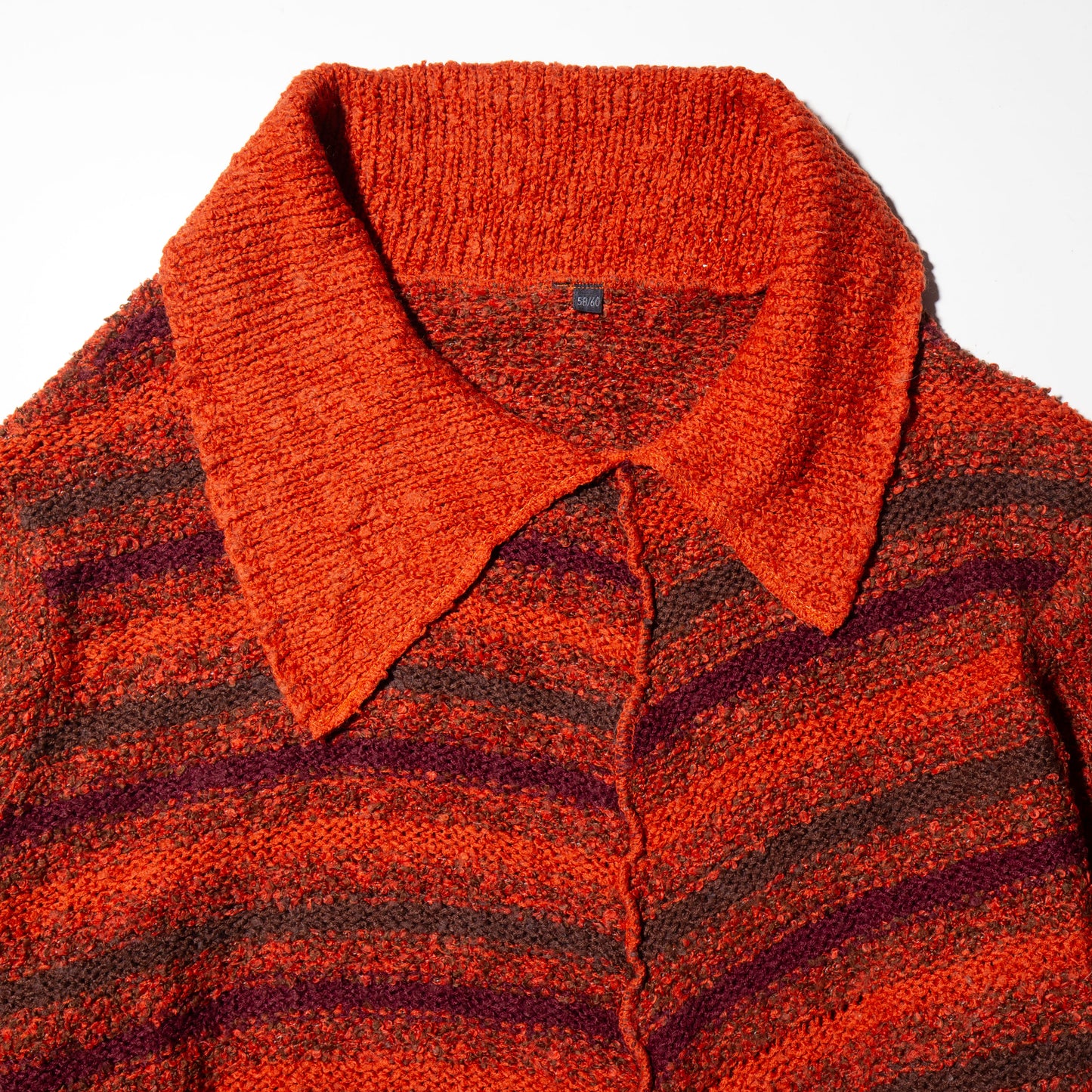 vintage deforme border sweater