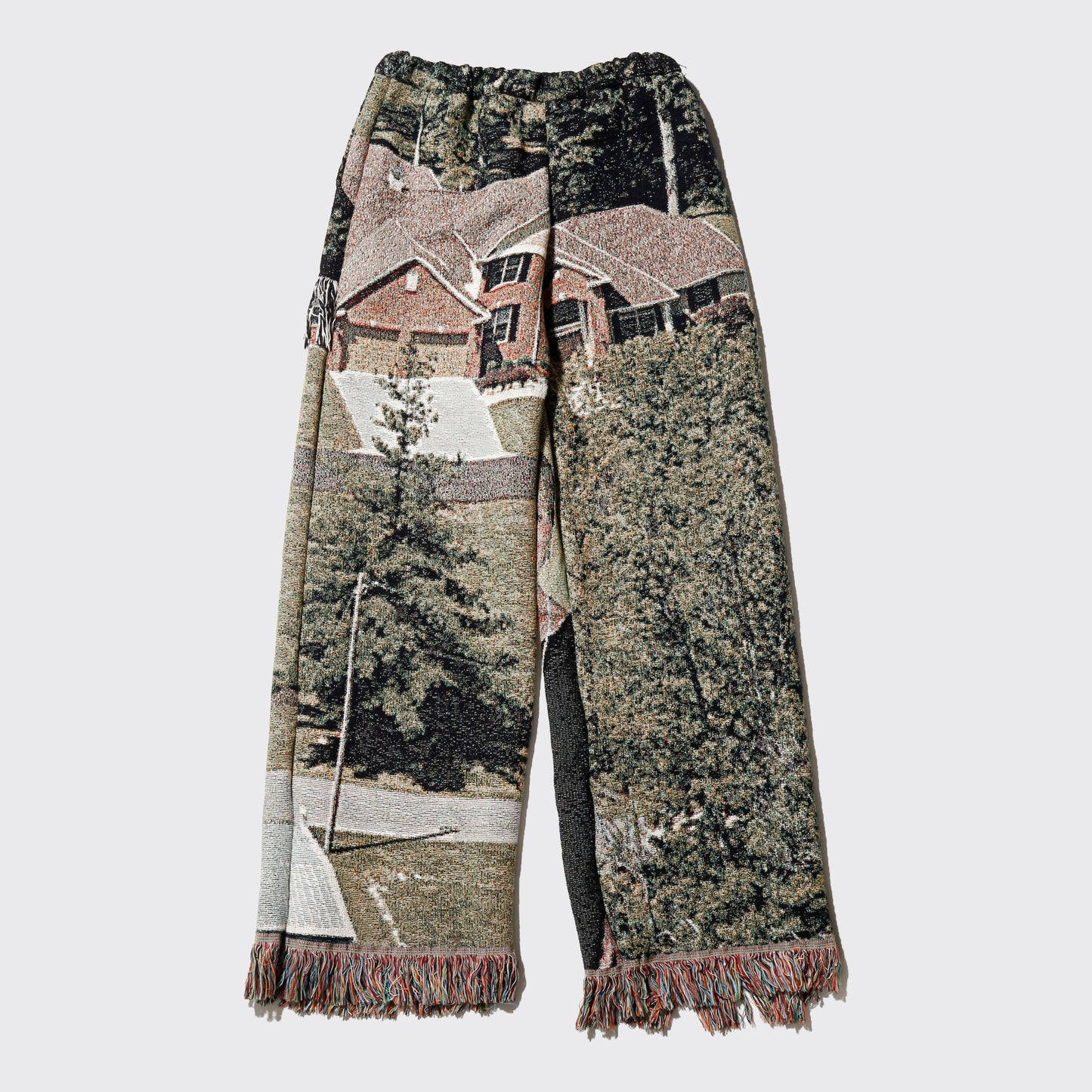 *one-off rug wide trousers