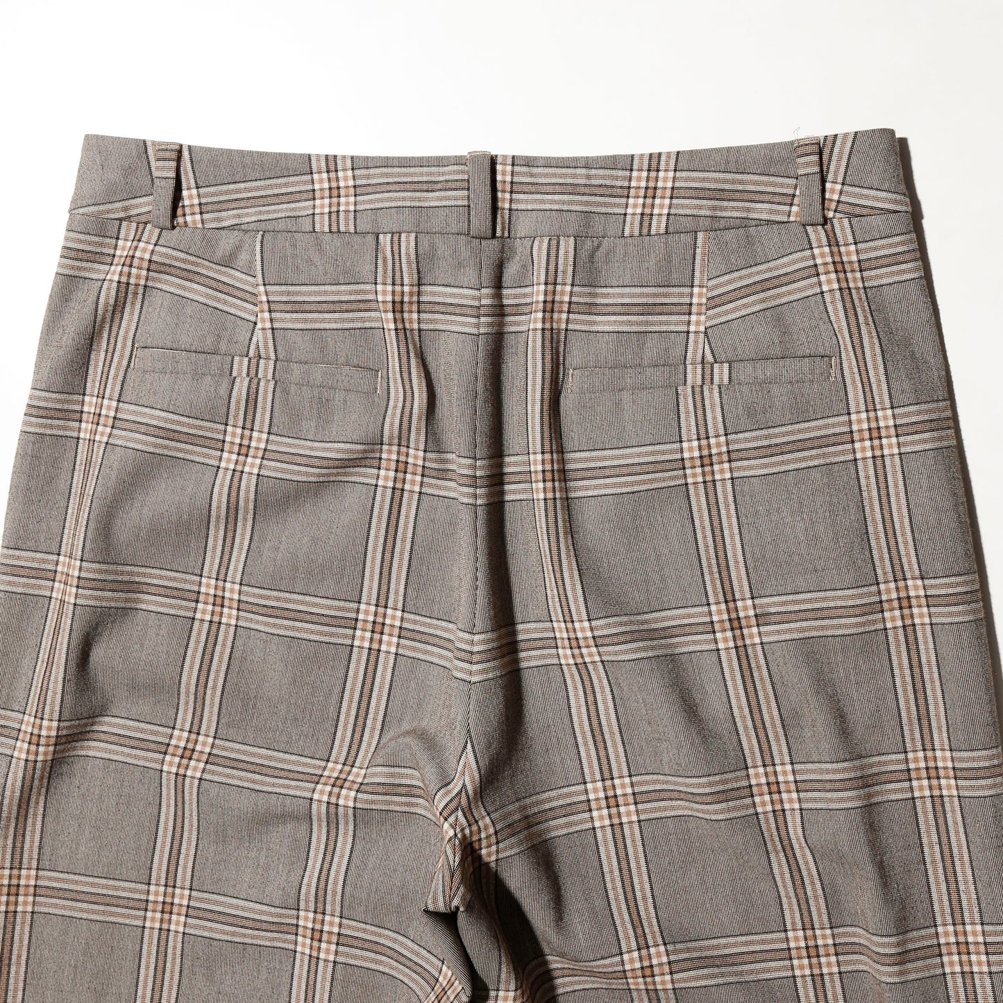 vintage banana republic check wide slacks