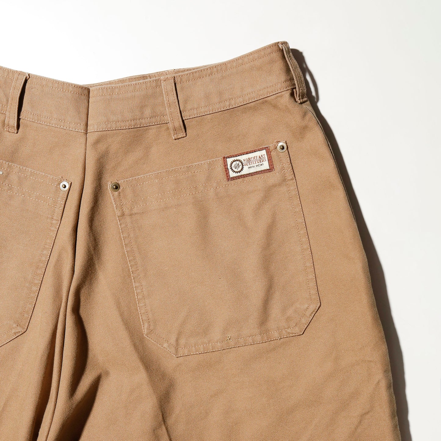 vintage double knee pocket carpenter shorts