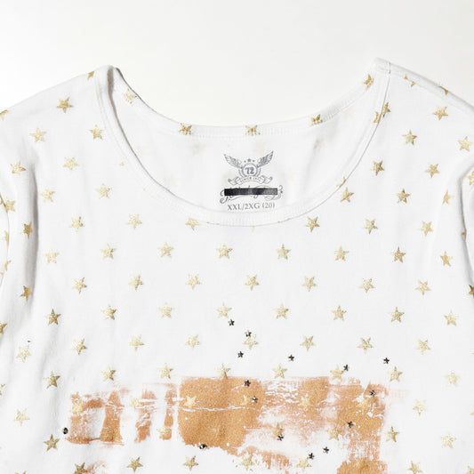 *one-off "the world is yours" hand screen l/s