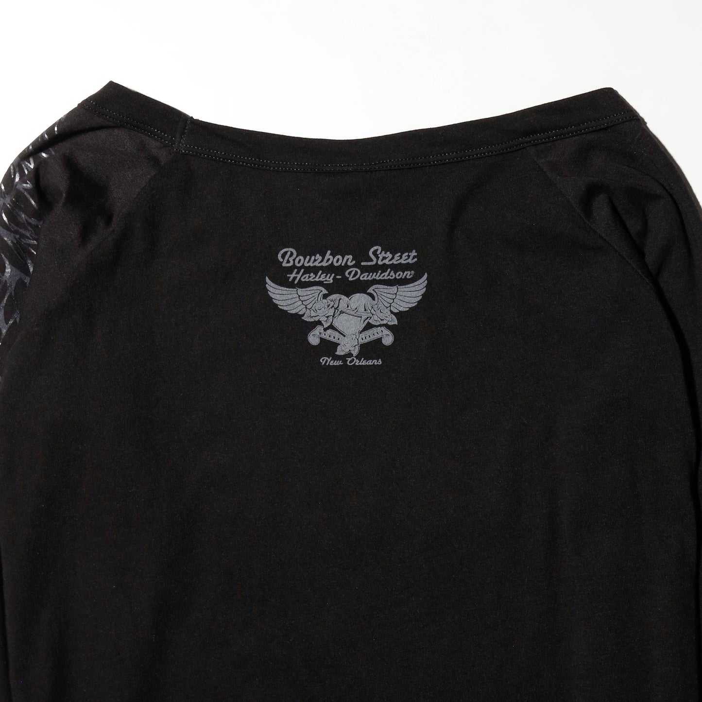 vintage harley-davidson feather l/s