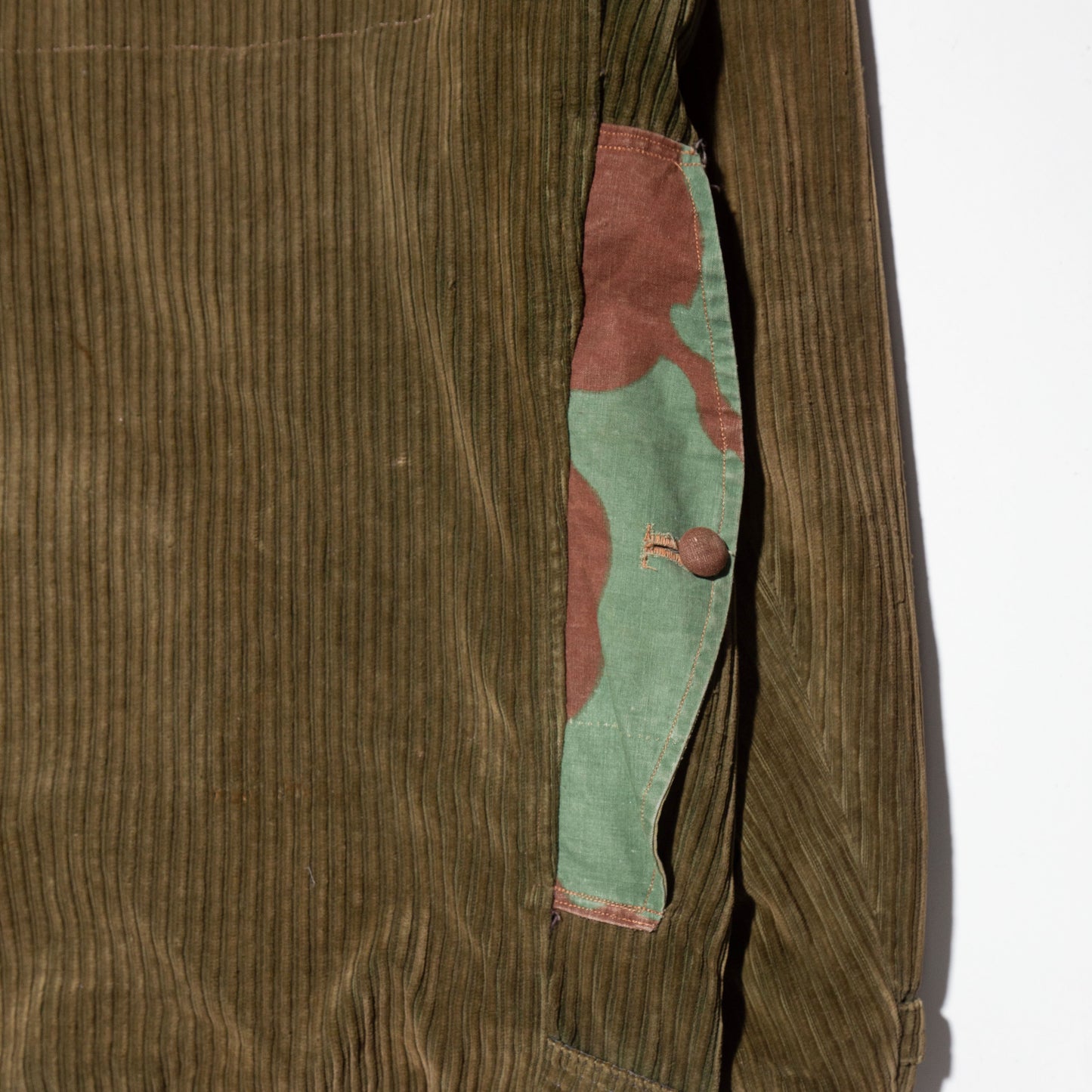 vintage camo combi hunting jacket