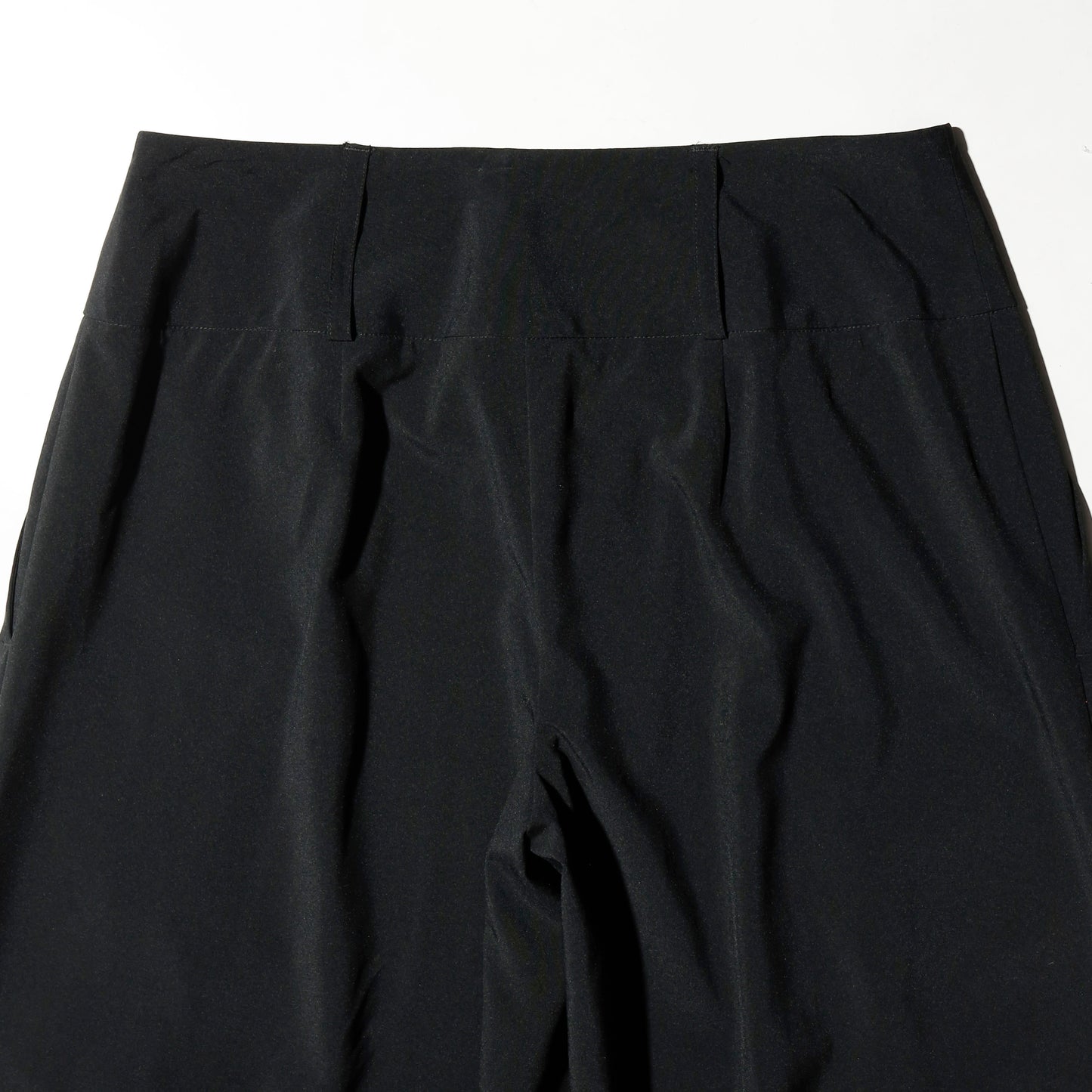 vintage tucked flare wide slacks