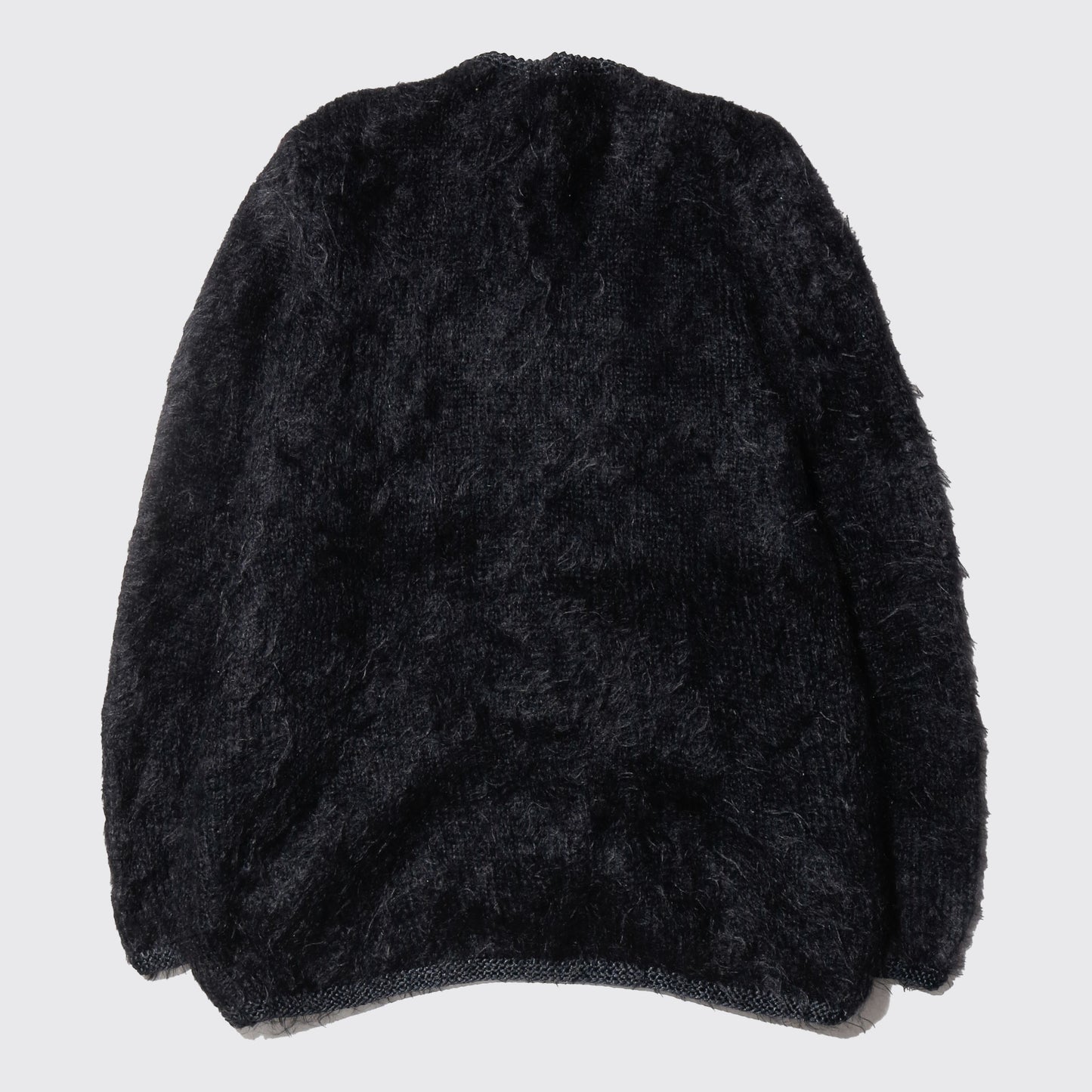 vintage braid mohair cardigan