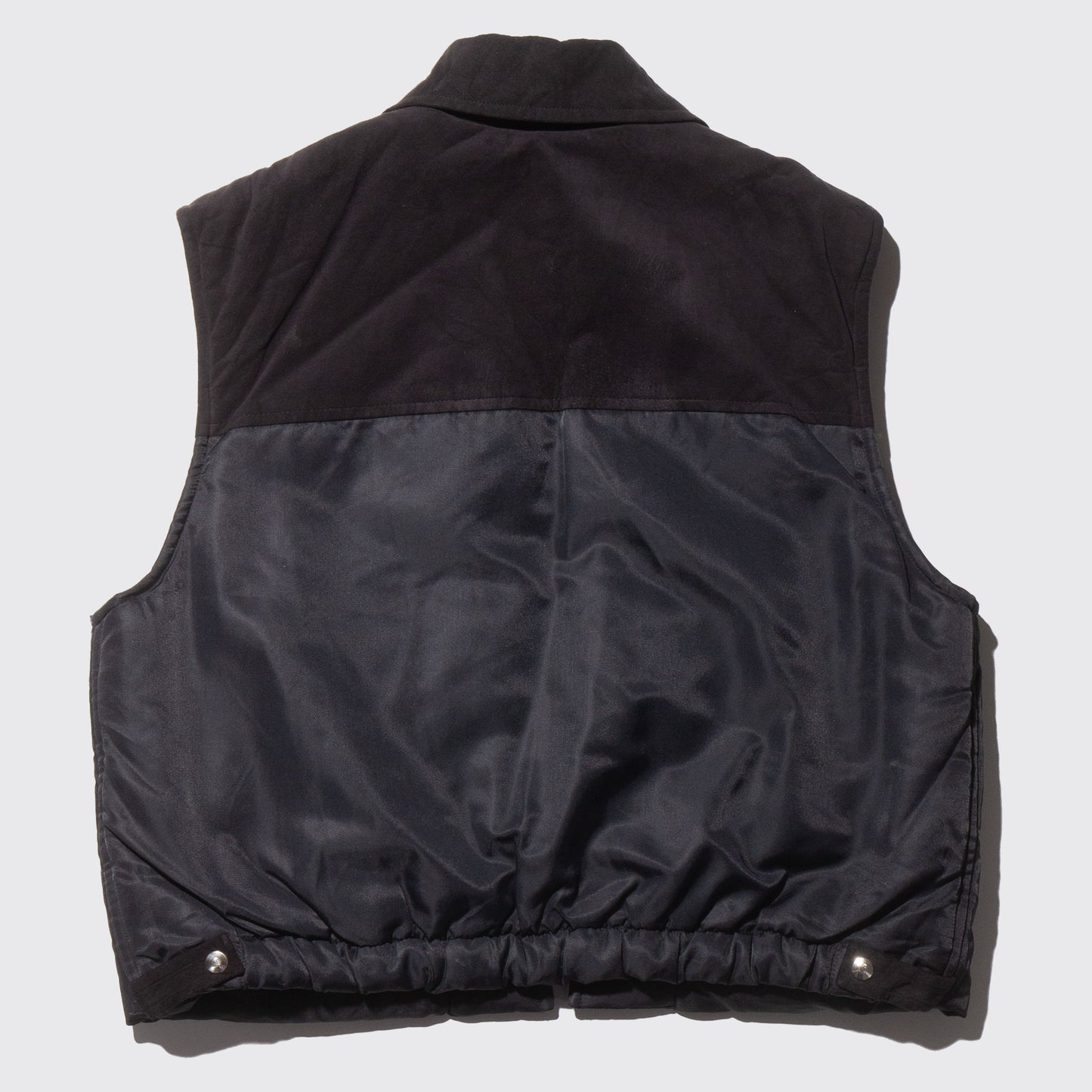 vintage short padded vest
