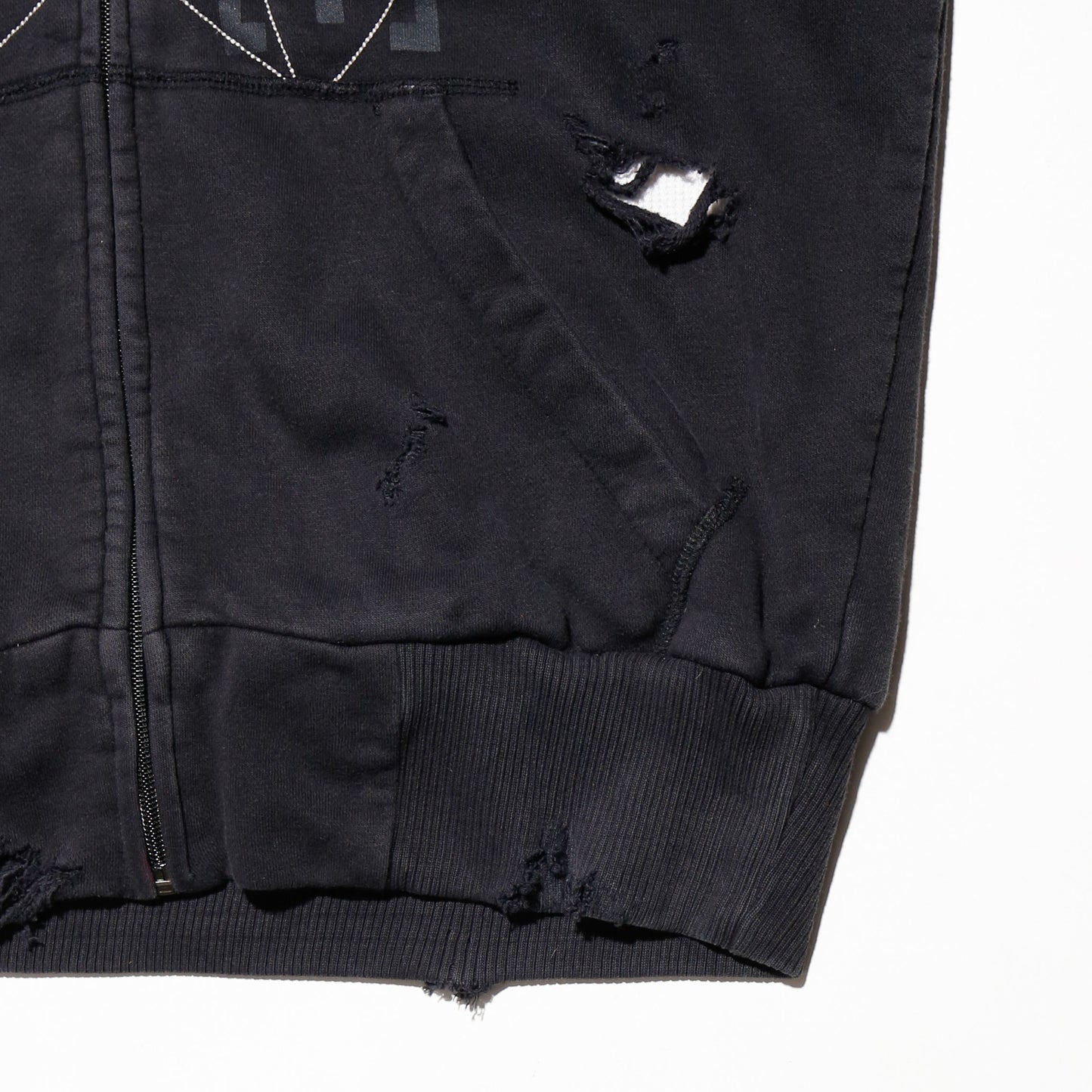 *one-off 00's nike onestar broken hoodie with thermal liner