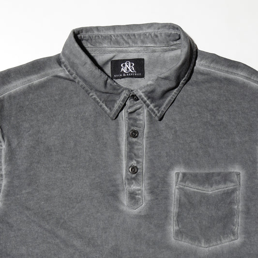 vintage acid broken polo h/s