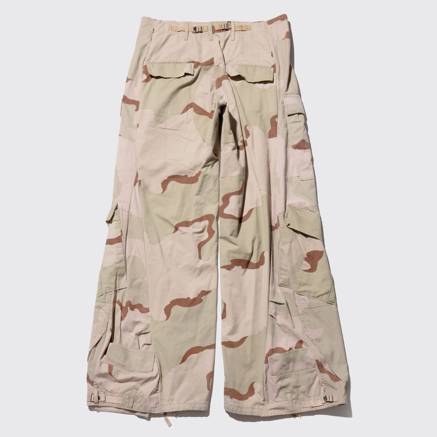 remake upside down wide cargo trousers