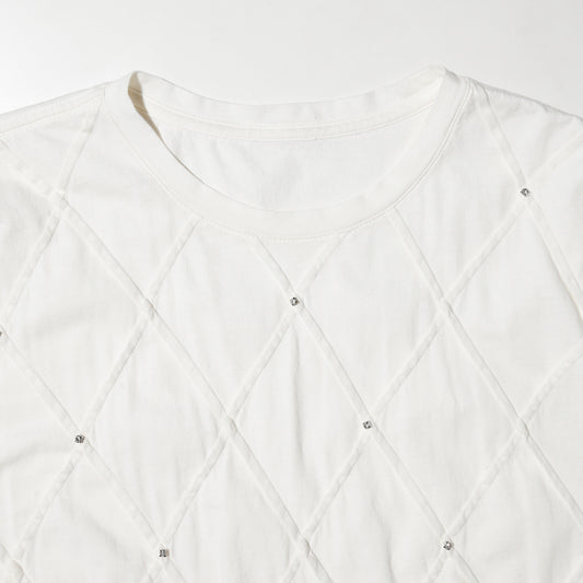 vintage bijou dia pleats t-shirt