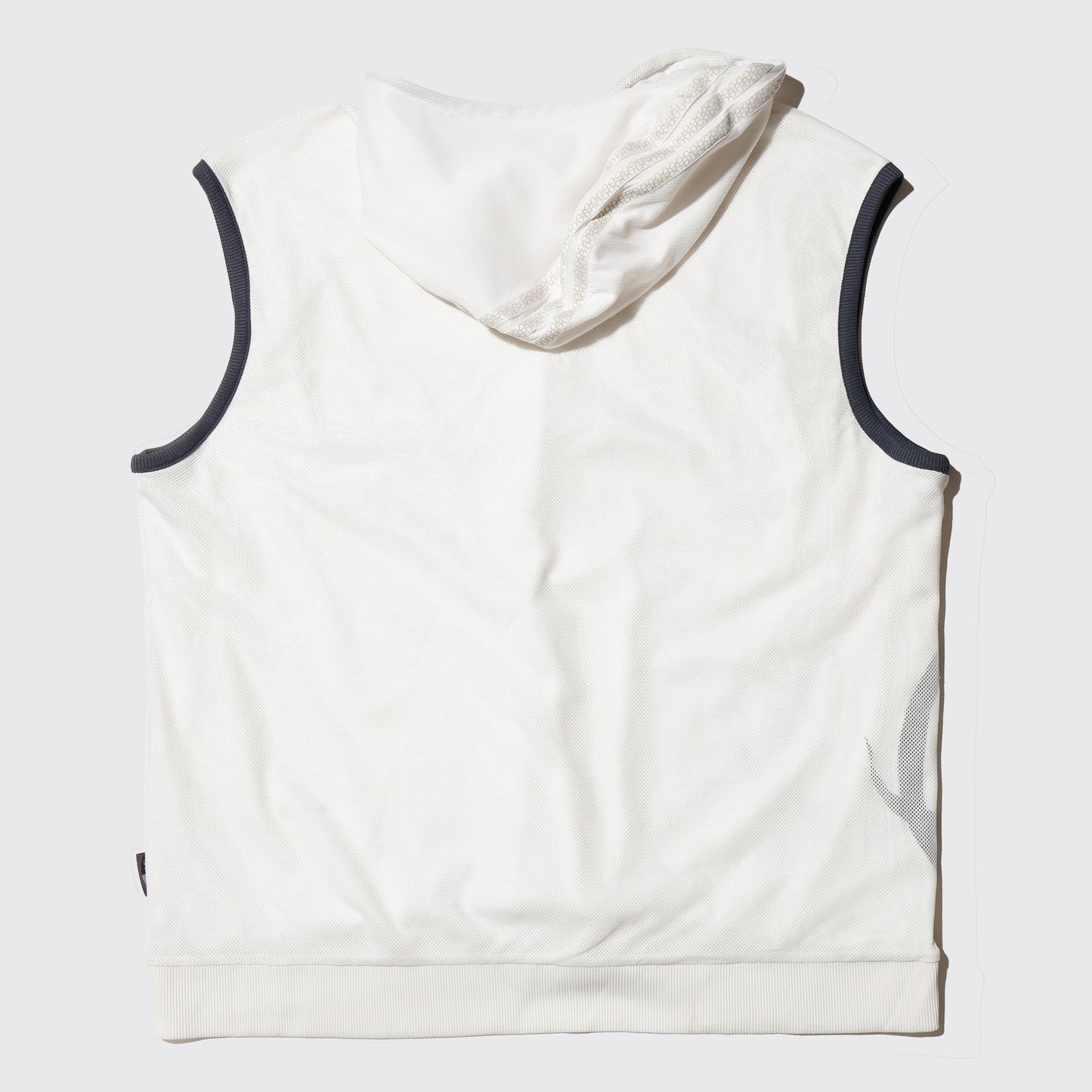 vintage 00's adidas mesh hooded vest