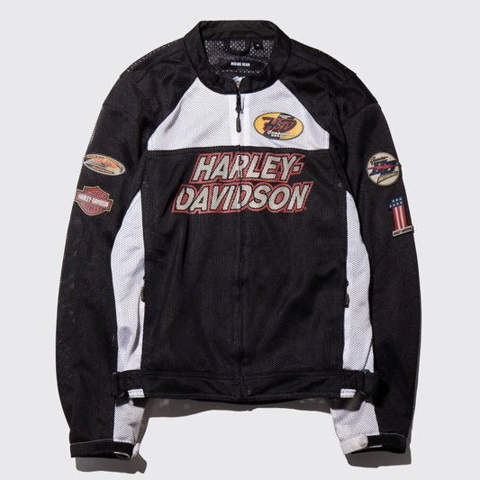 vintage harley davidson mesh motorcycle jacket