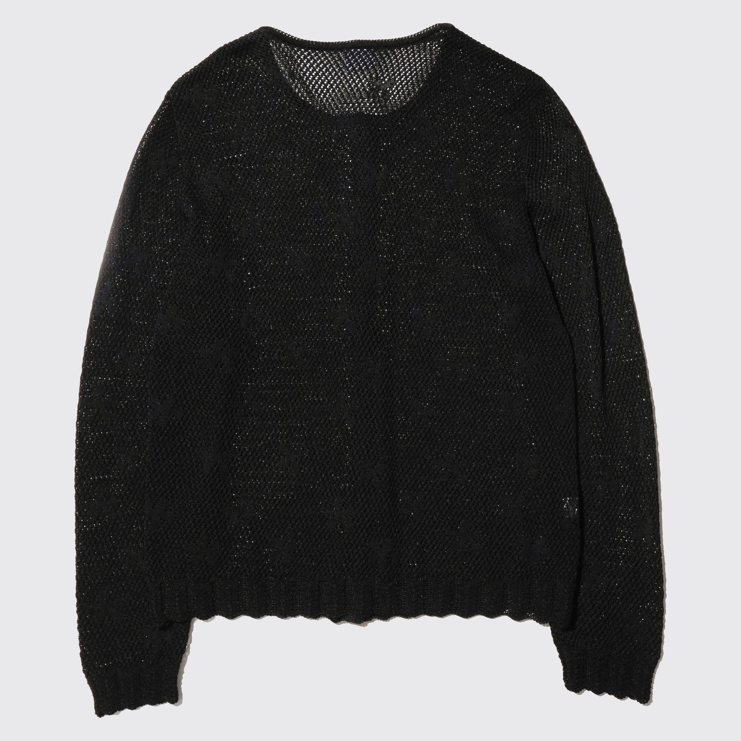 vintage flower mesh cardigan