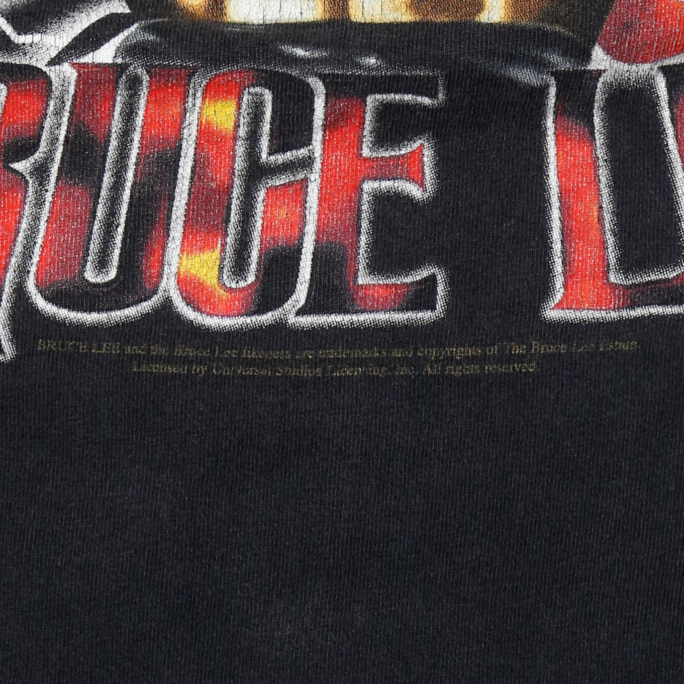 vintage 90's Bruce Lee dragon t-shirt