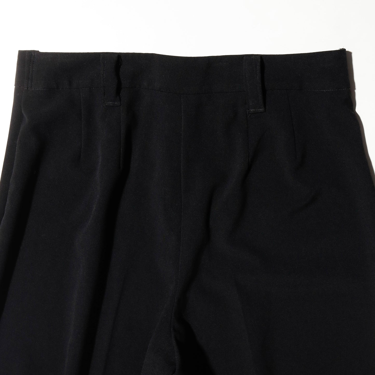 vintage lace up wide slacks shorts