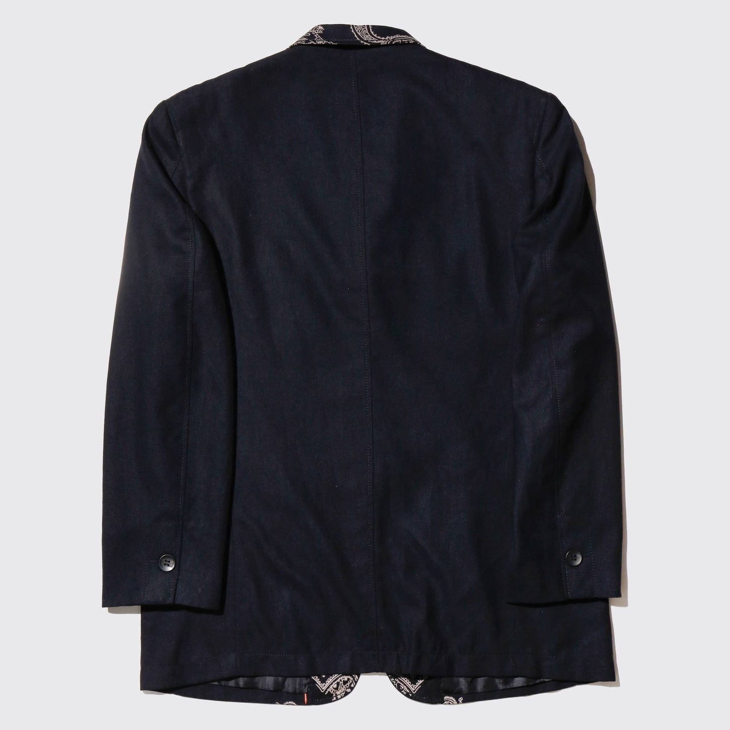 vintage bandanna tailored jacket