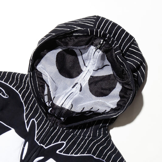 vintage 2020 Disney halloween party Jack Skellington costume hoodie , us exclusive