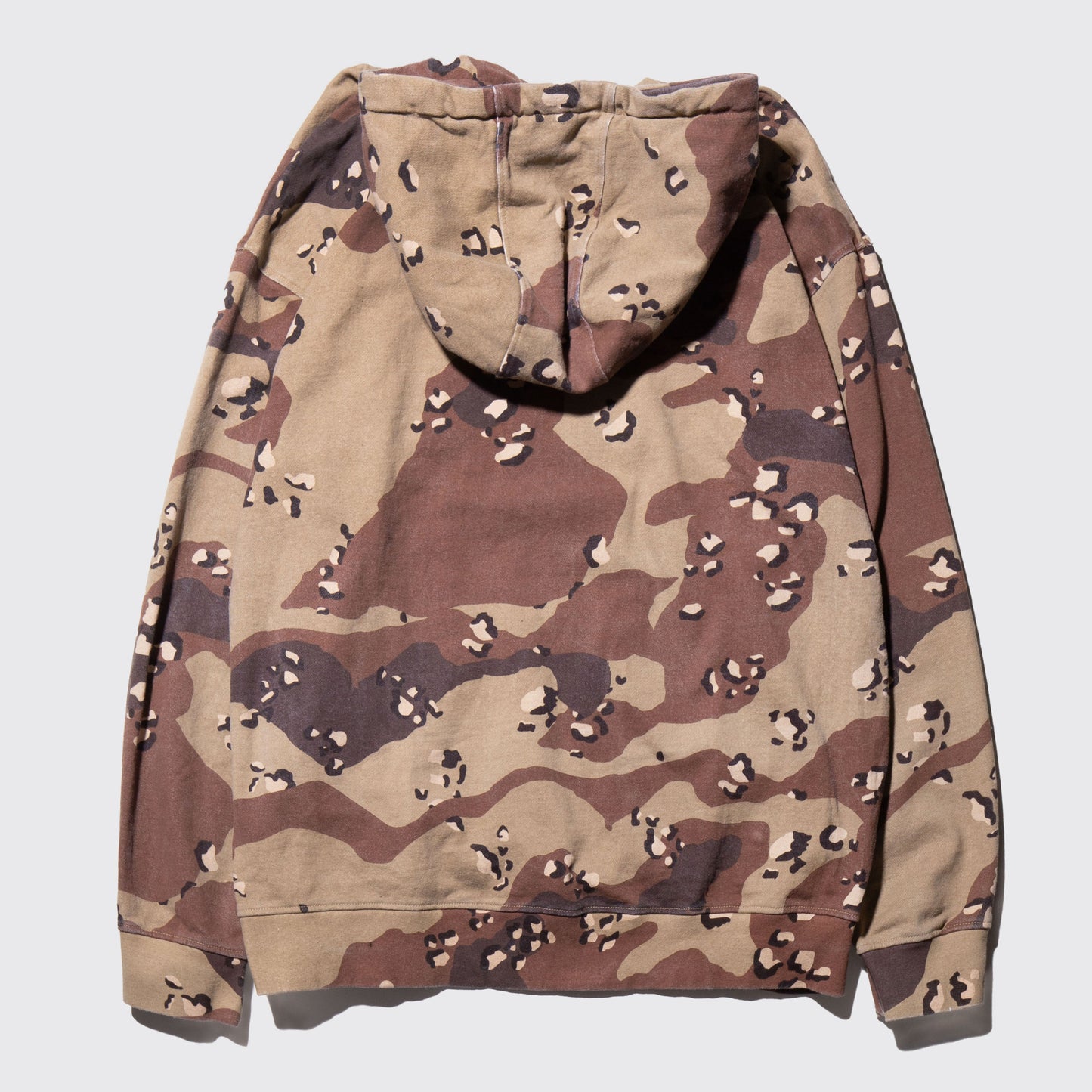 vintage broderie chocho chip camo hoodie