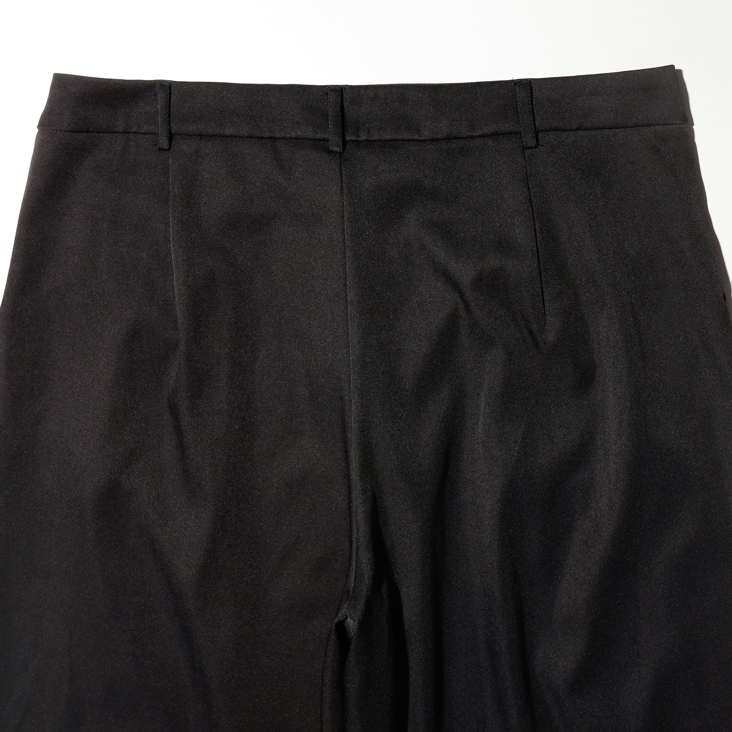 vintage tucked drape slacks